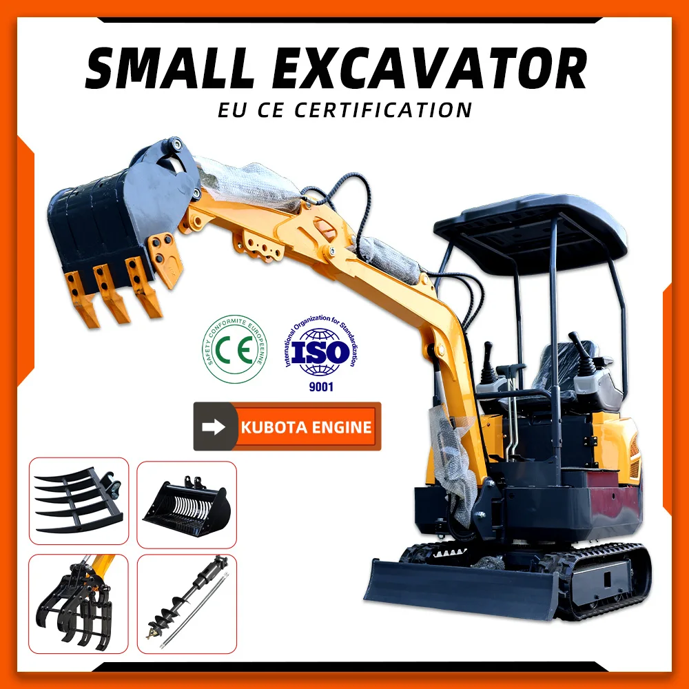 

Многофункциональный 1,5 тонны 1,8 тонны Многофункциональный маленький экскаватор Гусеничный мини-экскаватор можно использовать различные аксессуары Доставка DDP