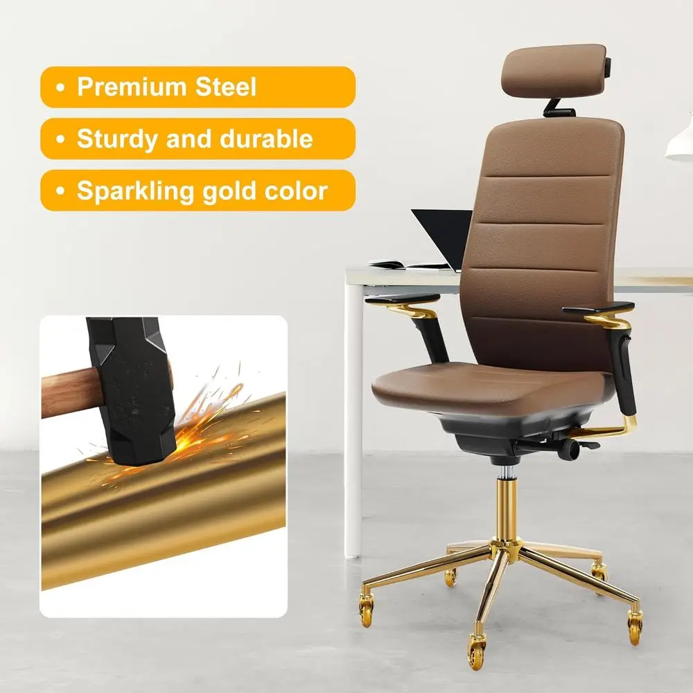 مجموعة استبدال قاعدة معدنية لكرسي ألعاب المكتب المنزلي مع أسطوانة حامل اللوحة السفلية، 5 عجلات مطاطية #6