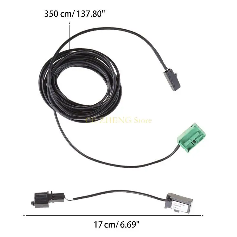 E56B RNS315 RCD510 Bluetooth-kompatibler Mikrofon Verkabelung Telefon Mikrofonkabelbaumkabel für kompatibel