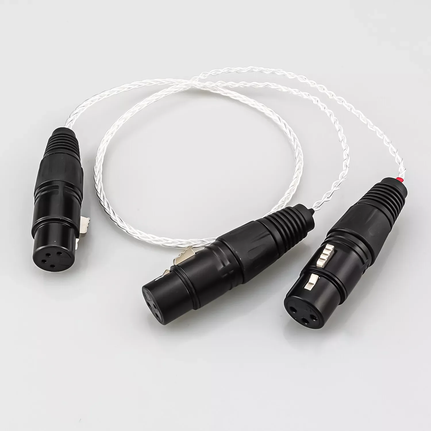 Kabel Interkoneksi Rca Berlapis Perak D102 MK III Audio Hifi Baru dengan Colokan RCA Berlapis Emas
