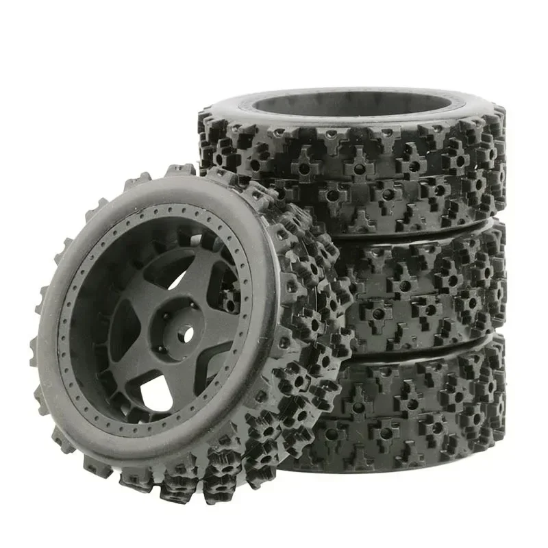 

RC Model car 1/10 flat running road racing tire TT01 strong grip and wear-resistant 70MM nylon hub