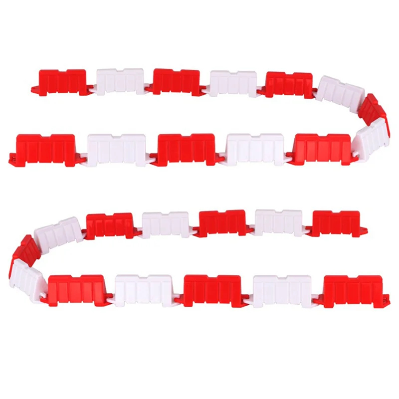 

ABZZ-300Pcs RC Car Drift Racing Track Road Barrier Traffic Fence For 1/16 1/18 1/28 RC Truck HSP Tamiya HPI Kyosho DIY Parts