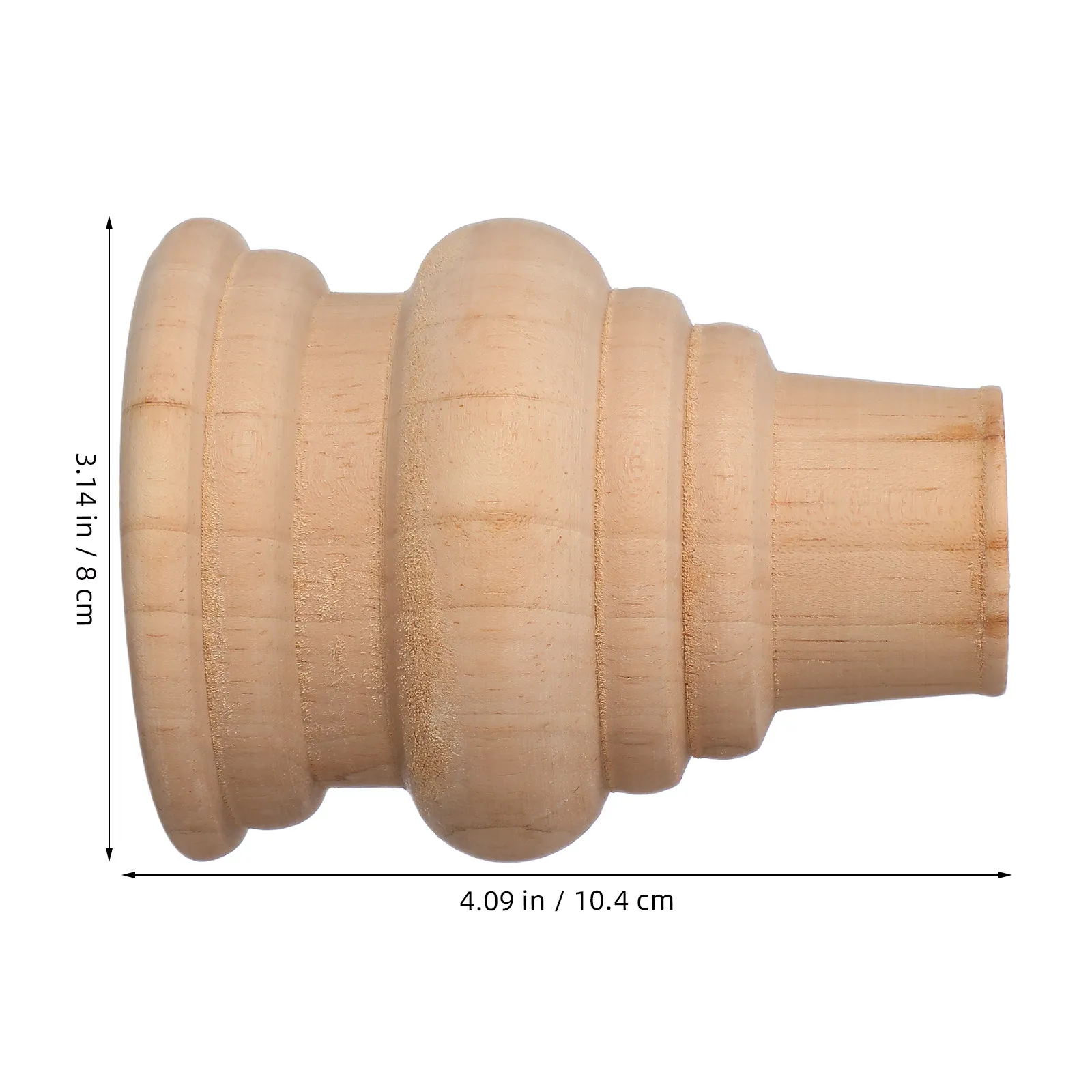 Rustic French Style Wooden Table Legs Solid Wood Custom Size Decorative Furniture Legs Modern Living Room Home DIY Solution