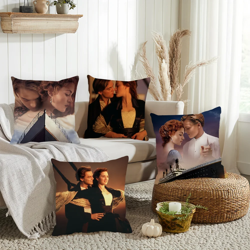 

The Hot Movie T-Titanic Pillow Case Home Cushion Cover Suitable For Office Sofa Car Suitable For All Seasons