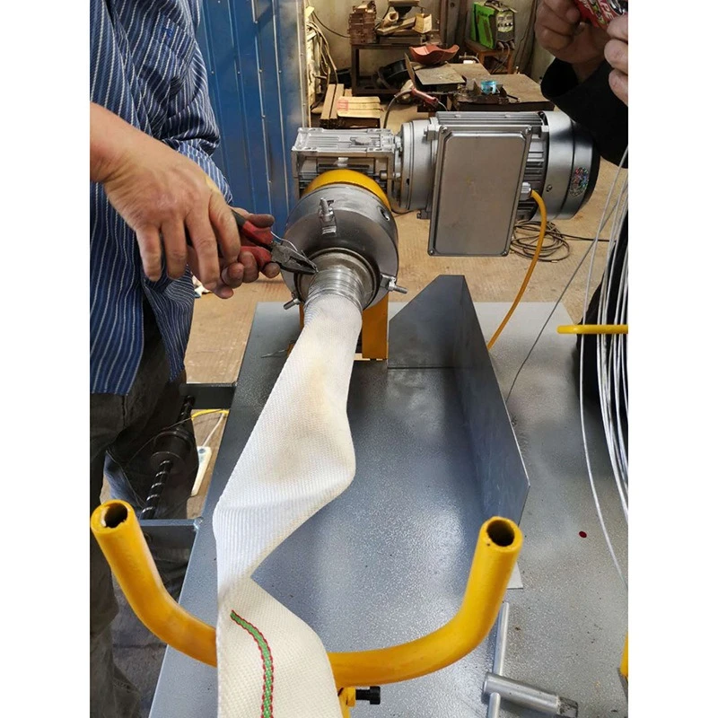 Forest fire protection hose interface cable tie machine Fast hose binding machine