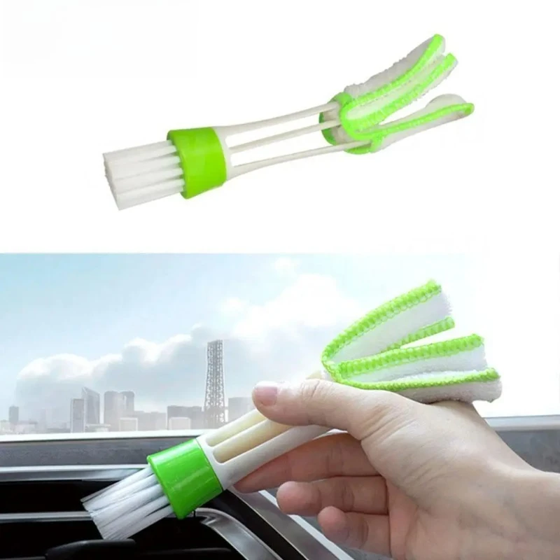 Car Air Conditioning Outlet Cleaning Brush Remover Dusting Blinds Keyboard Universal Auto Interior Car Accessories