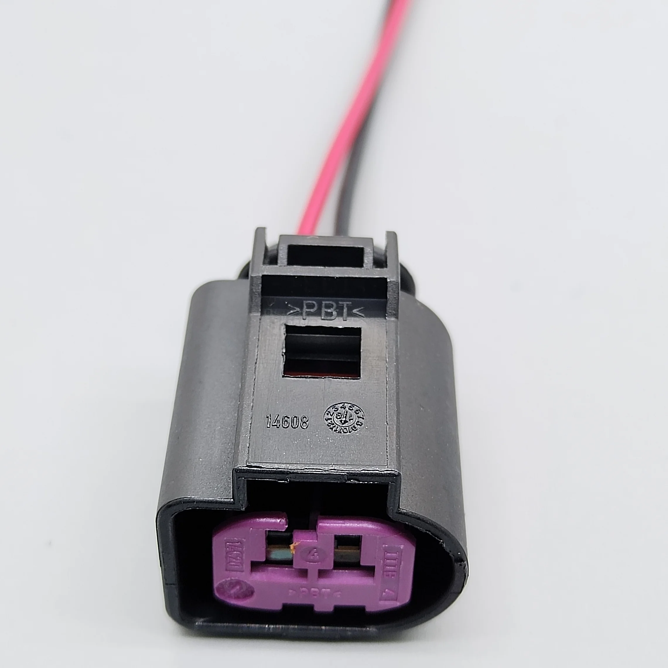 shhworldsea 2 Pin 3.5mm  Alternator Wiring Plug Pigtail Cable For VW Jetta Golf GTI MK4 Beetle Seat 1J0 973 772 1J0973772