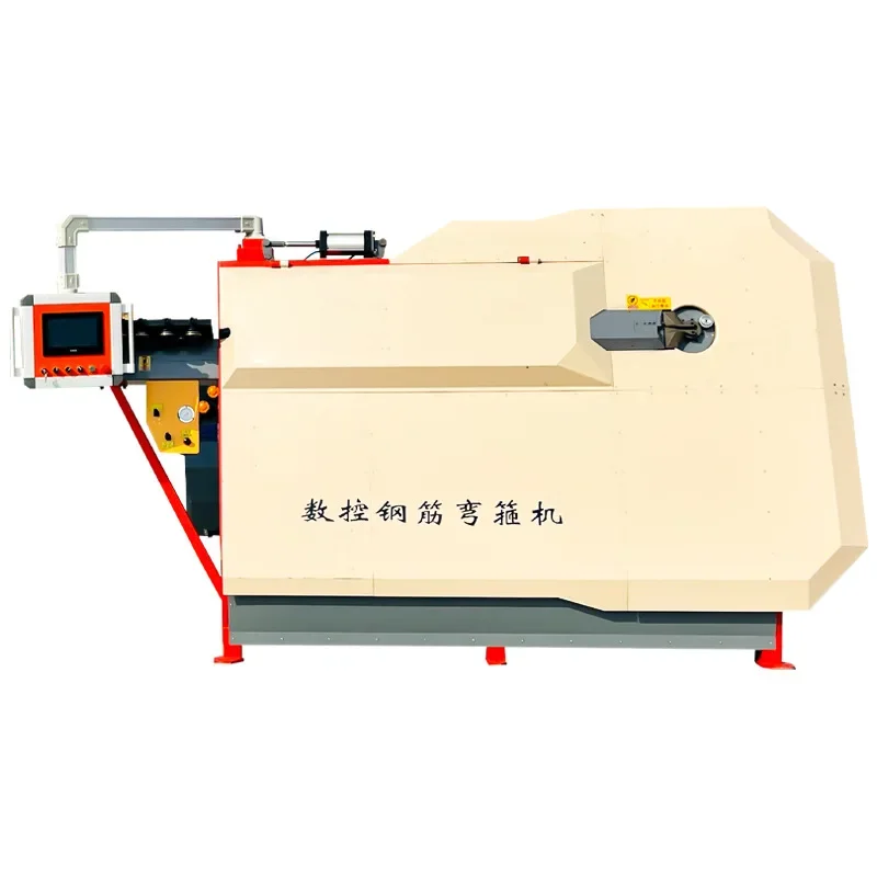 Fully automatic numerical control steel bar bending machine, large double-line bending hoop and bar machine