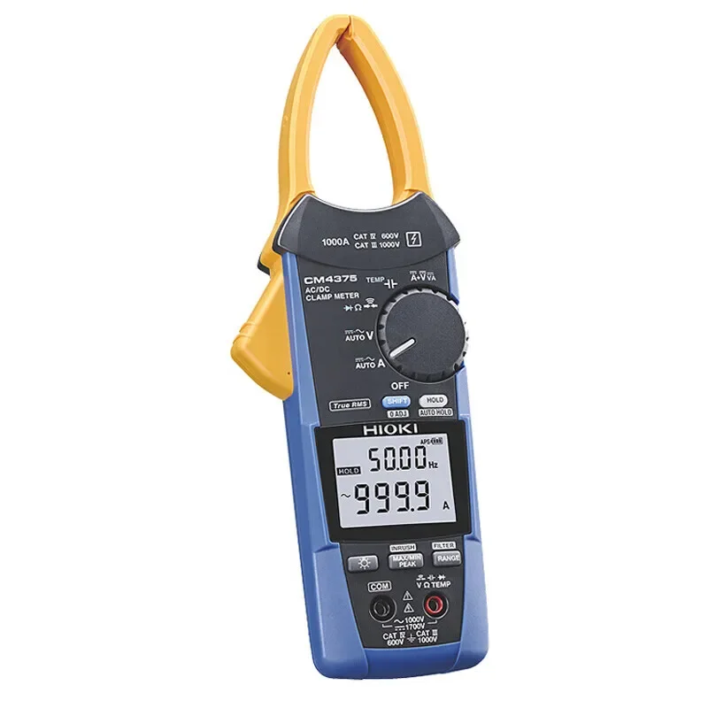 HIOKI CM4375-50 High Precision AC/DC True RMS Clamp Meter for Electrical Measurement