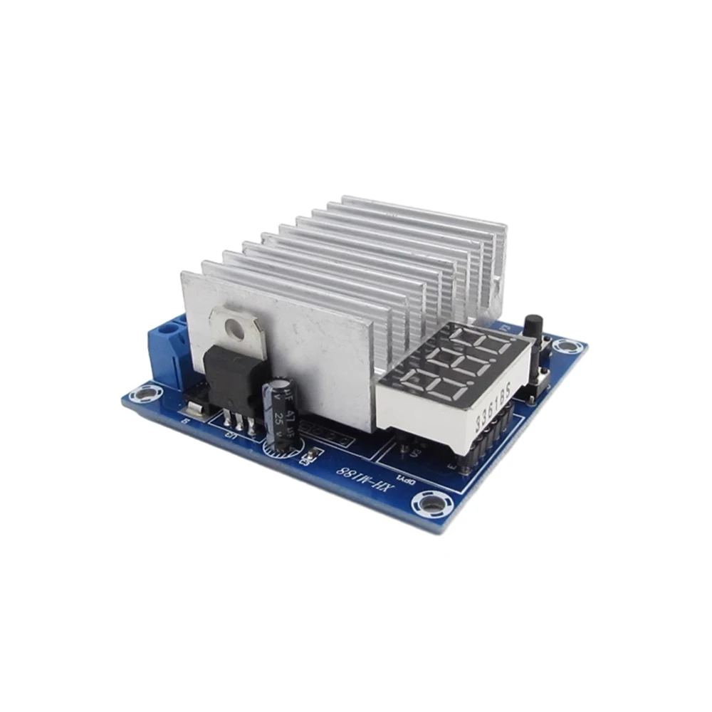 

DC-DC Convertor 1.5A 18W Power Supply Module DC15V to DC0-12V Power Supply Board Voltage Regulator with LED Digital Display