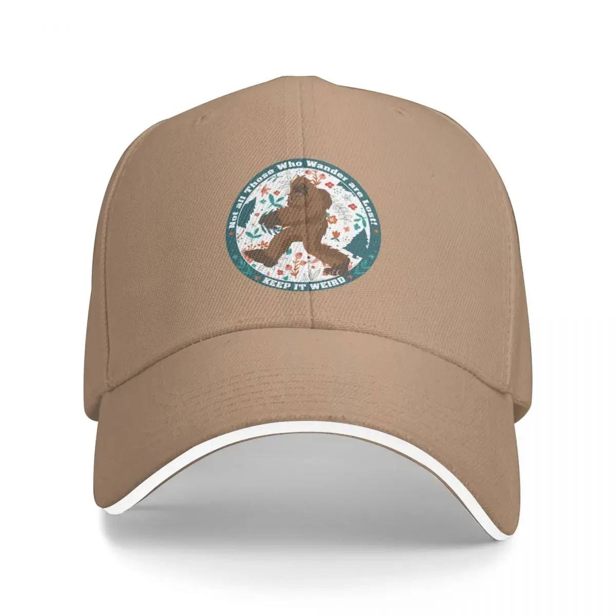 

Bigfoot Bucket Hat Baseball Cap golf hat new in hat uv protection solar Women beach fashion Men's