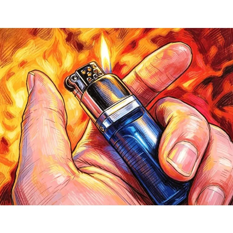 

Flame Gimmick the Floating Fire Stage Magic Trick Close up Magic Mentalism Magia Magie Magica Magicians Prop Accessory Illusion