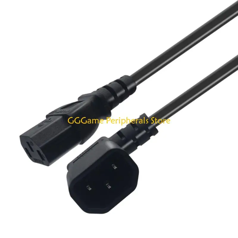 U55B C14 to C13 Power Cord 30cm 60cm for Computer Monitor UPS Server