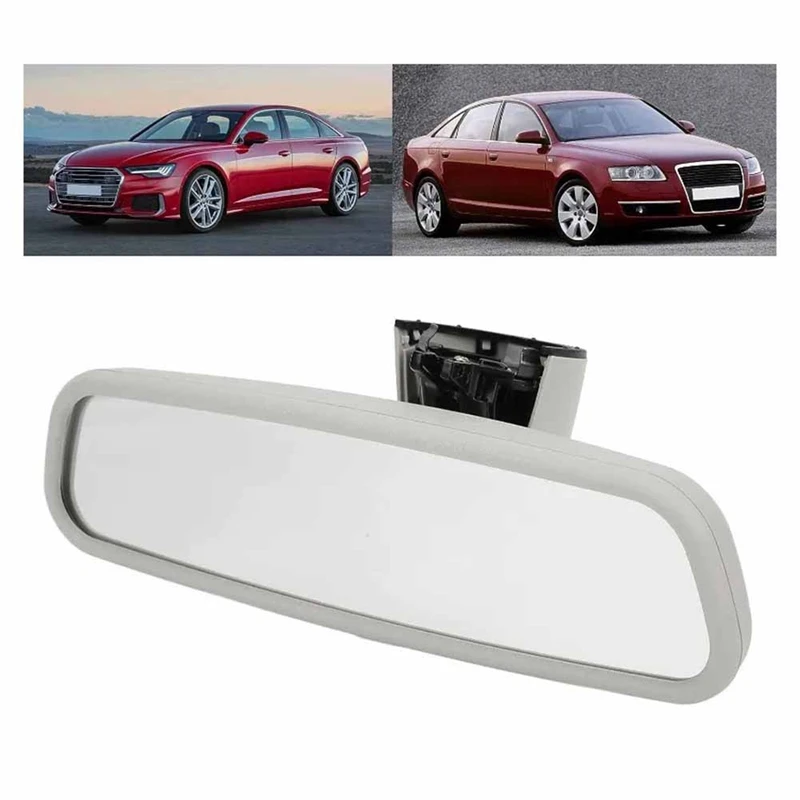 

Adjustable Auto Interior Rear View Mirror Replacement Glass For A4LA6L A6 C6 2005-2009 2.0T3.0L 4F0857511AA