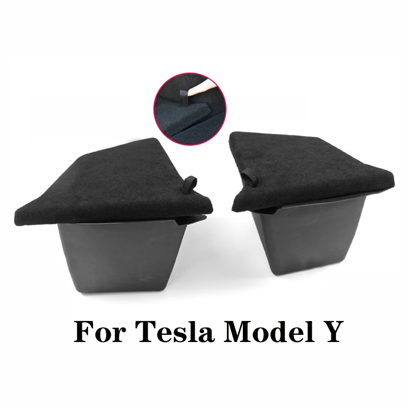 Interior Accessories Suitable for Tesla model Y trunk side storage box tail pad interior modification accessoriesOther 