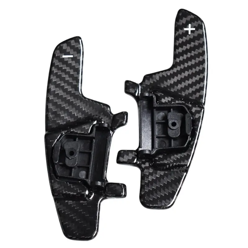 Carbon Fiber Shifter Steering Paddle For For VW Golf MK7 R-Line GTI R GTE GTD Polo GTS-AU62