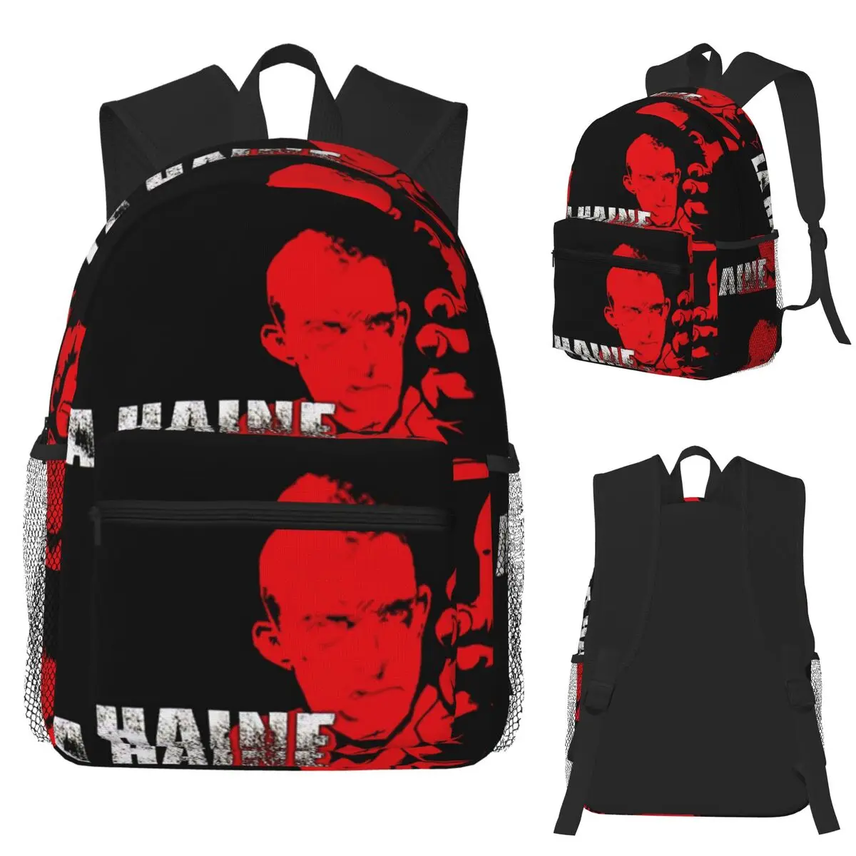 

24 Hours Of Hate Student Backpack School Bag Hiking Travel Daypack for Boys Girls Fashion Bookbag Shoulder Bags