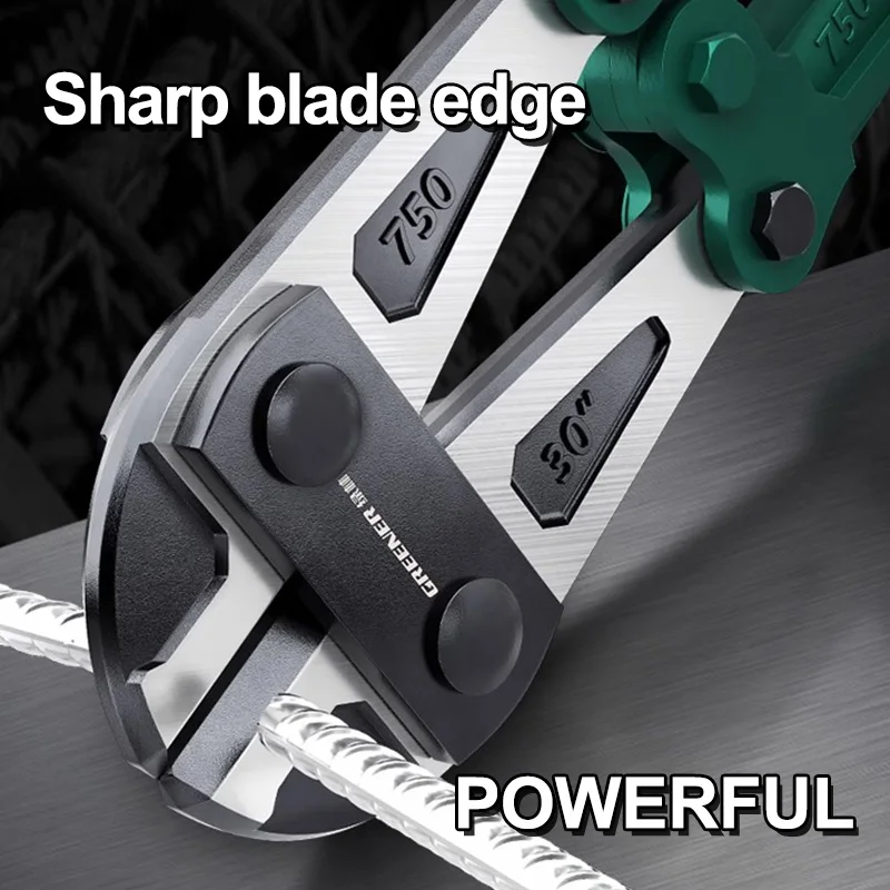 GREENERY Greener lecranon Bolt Cutters Shear Locking Steel Wire Large Pliers Vigorously Destroy Imported Labor-saving Steel Bar