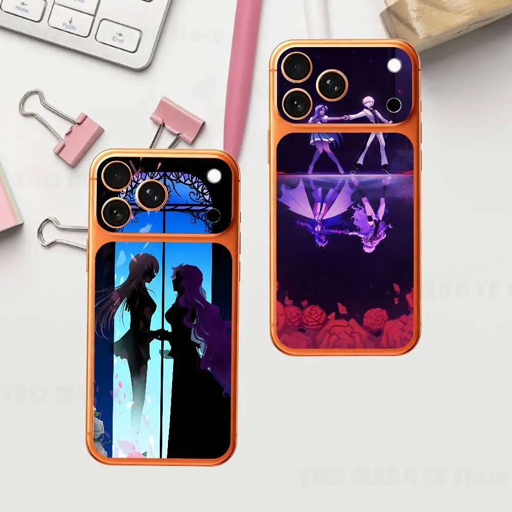 

Anime R-Revolutionary Girl Plain Decal Skin For IPhone17 Pro ProMax Back Film Cover Wrap Anti-scratch Durable Sticker
