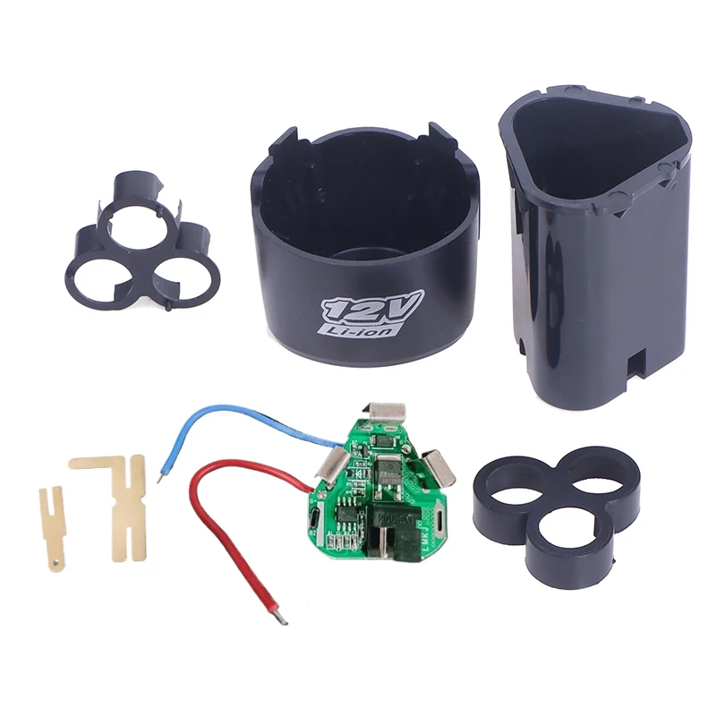 3S 12V DC BMS 18650 Lithium Box Circuit Pack Shell Case Bracket Hand Drill Power Li-ion Battery Protection Board Electric Tool