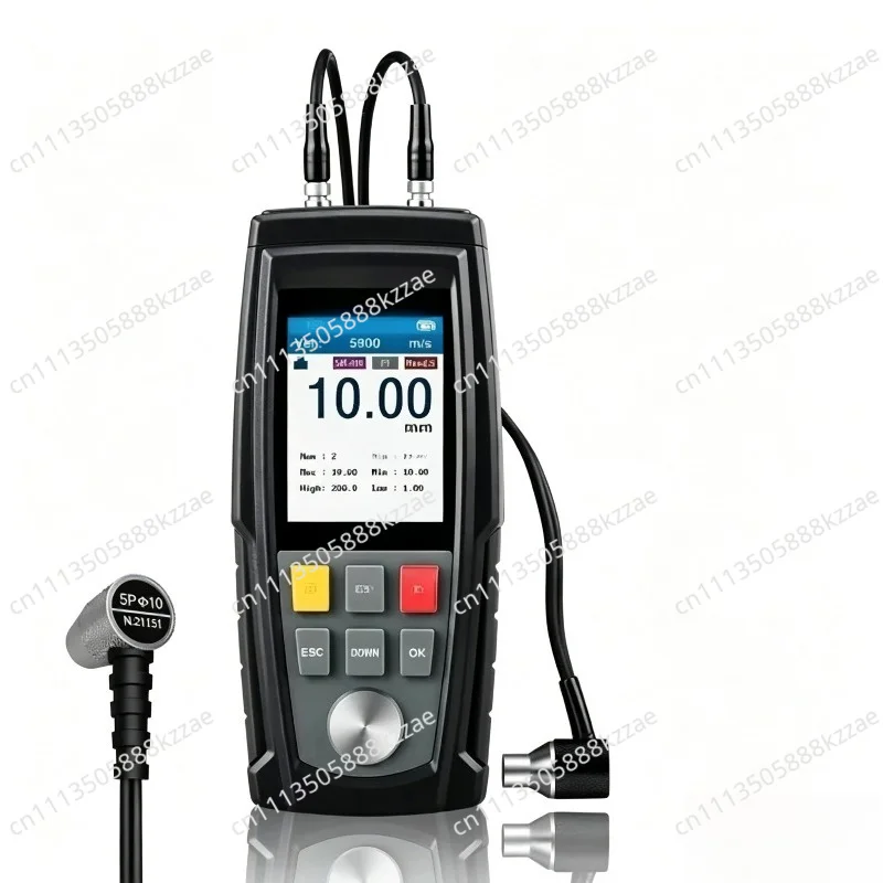 Digital Ultrasonic Thickness Gauge WT130A High Accuracy Range 0.039 11.81 Probe for Metal/Nonmetal Materials Steel