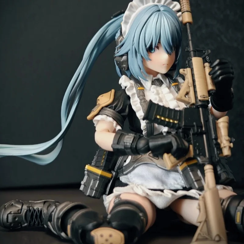 

[In Stock] Official Snail Shell 1/12 Ra-02 Tactical Maid Tokiwa Kazune - Articulated Mecha Girl Figure Collectible Display Mod