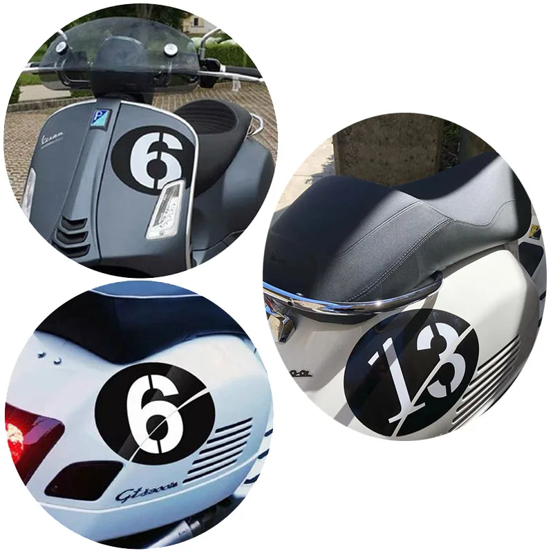 

Мотоциклетная наклейка № 01-25 на годовщину 75-летия, наклейка для Piaggio Vespa 946 GTV 150 50 Sprint Sei days пикника GTS 300 super Primavera