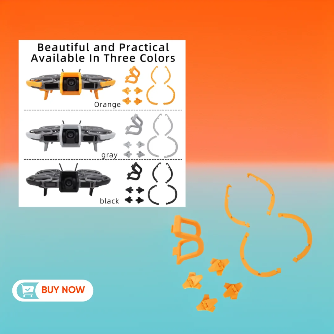 

For DJI NEO 2 Body Protection Kit Scratch-Resistant Cover Landing Gear Accessories Durable Protective Gear for Drone