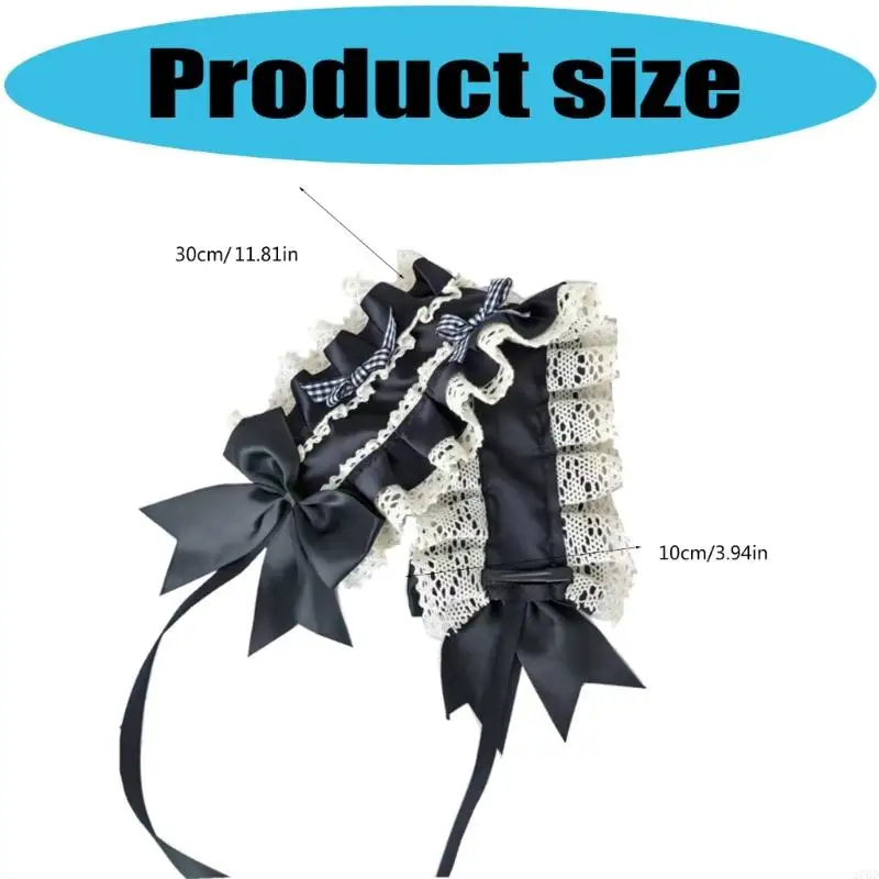 Fashion Hairpiece Anime Bows Hairband Washable Practical Hairband Suitable For Themed Parties Photoshoots