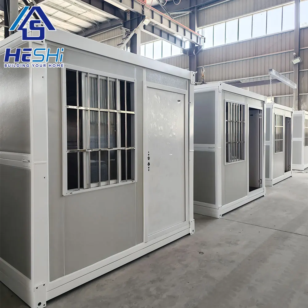 Direct Sale Prefab Folding Container Tiny House For Sale Customized Color Prefabricated Foldable Mobile Home