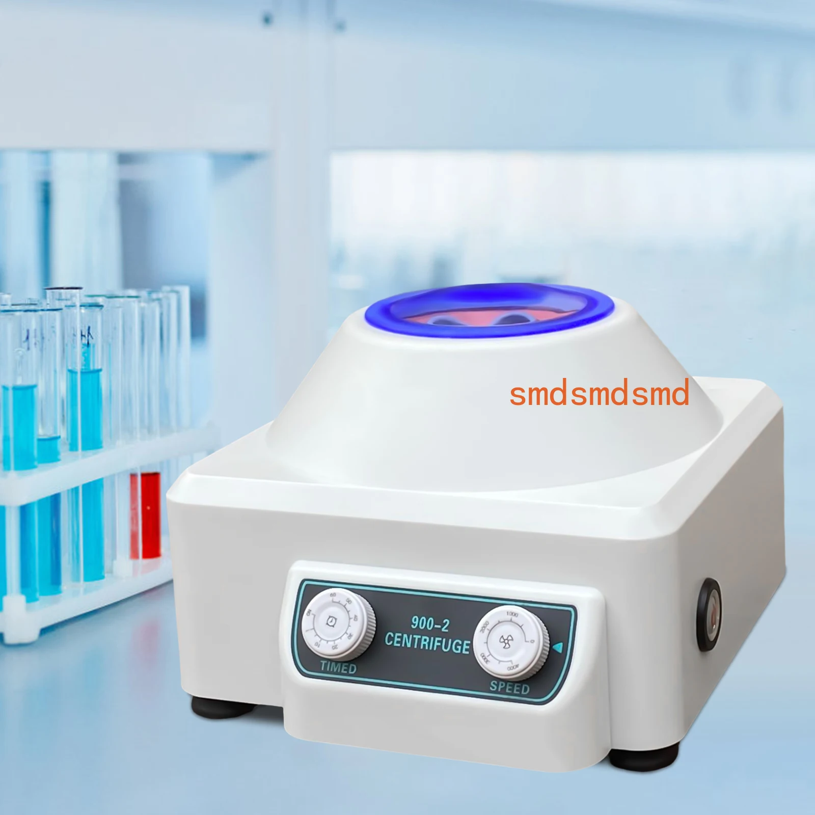900-2 Digital Desktop Electric Centrifuges , Time & Speed Adjustable, 10ML*6 Rotors for Lab School Science Plasma Research