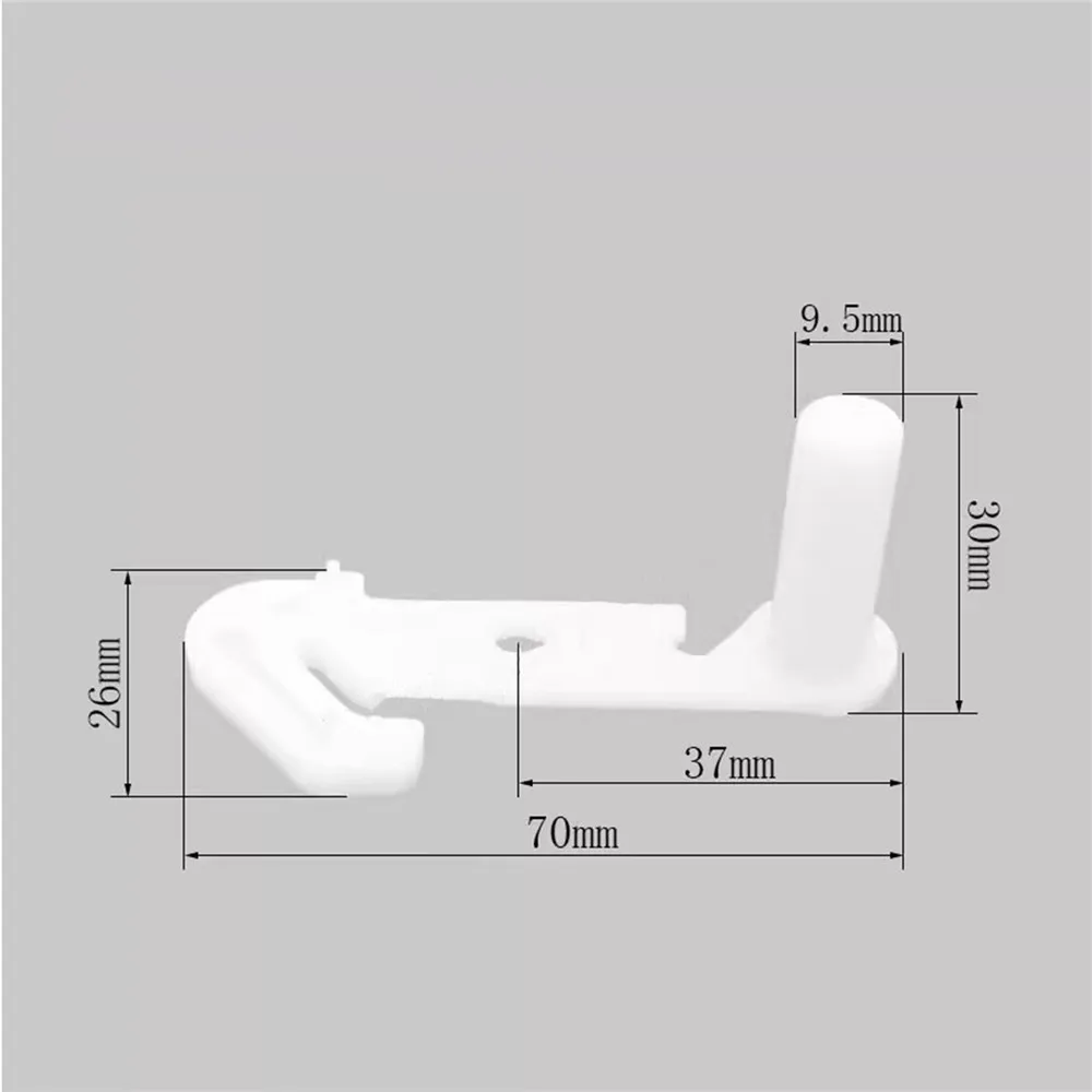 Refrigerator Door Stopper Plastic Door Fixed Hinge Door Hook Axle Stopper Clip for Haier