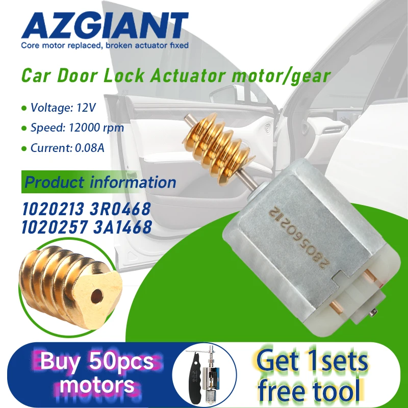 

Azgiant 1020213 Car Power Door Locks actuator motor Gears For Mazda Axela/3 Sport MK1 Speed Ford Focus MK2 Interior spare parts