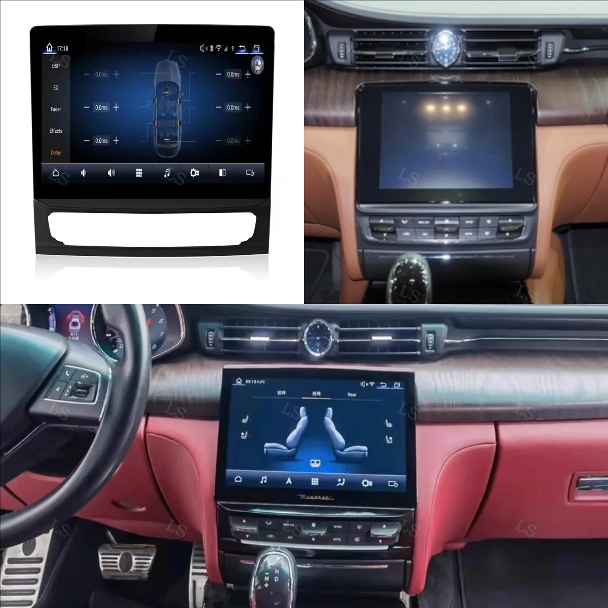 10.26 inch Screen For Maserati Quattroporte 2013 - 2021 Android 13.0 Car Radio Multimedia Video Player Navigation Head Unit GPS