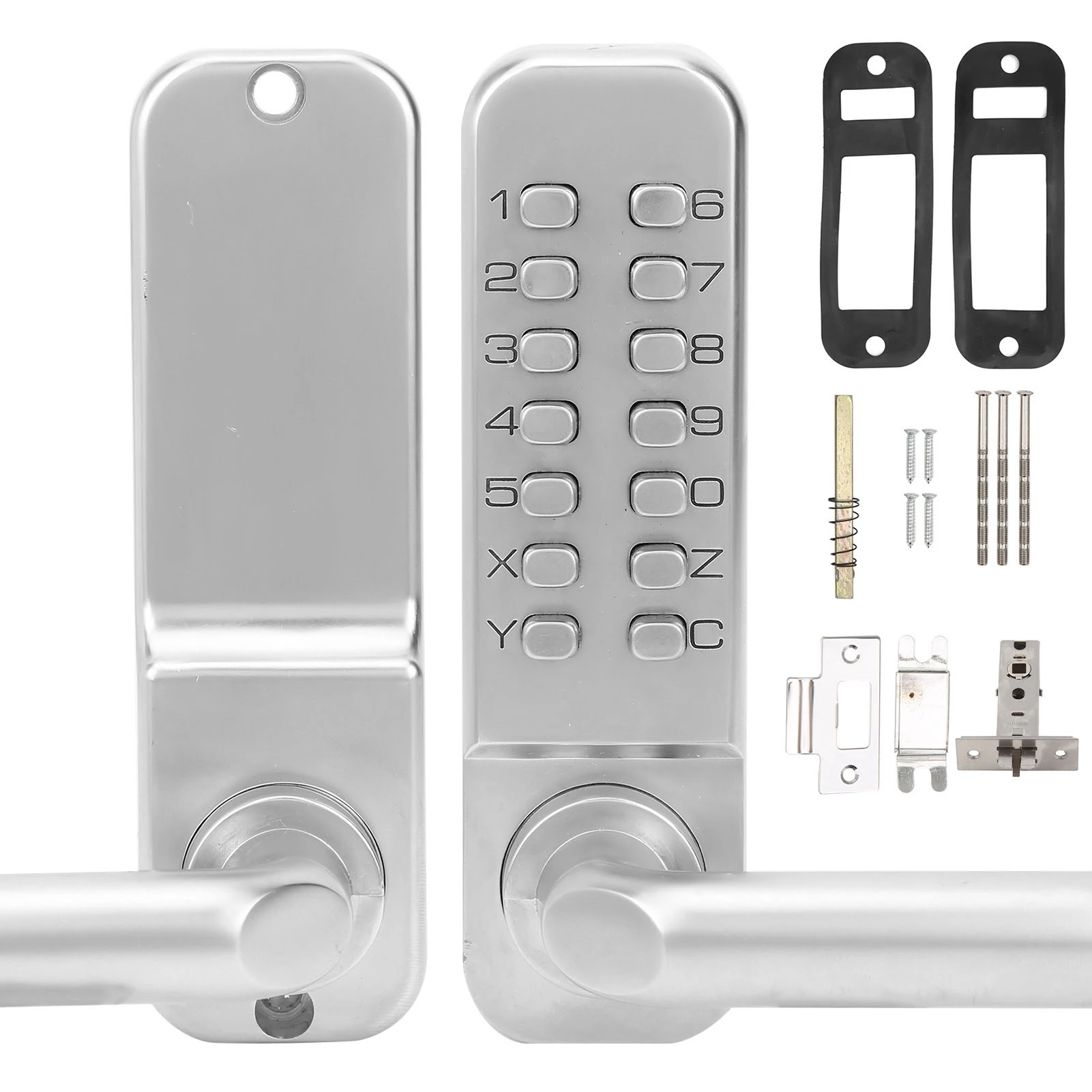 Mechanical Door Lock Keyless Entry Smart Mechanical Door Lock Digital Password Entry Non‑Power Anti‑Theft Safety Home Access