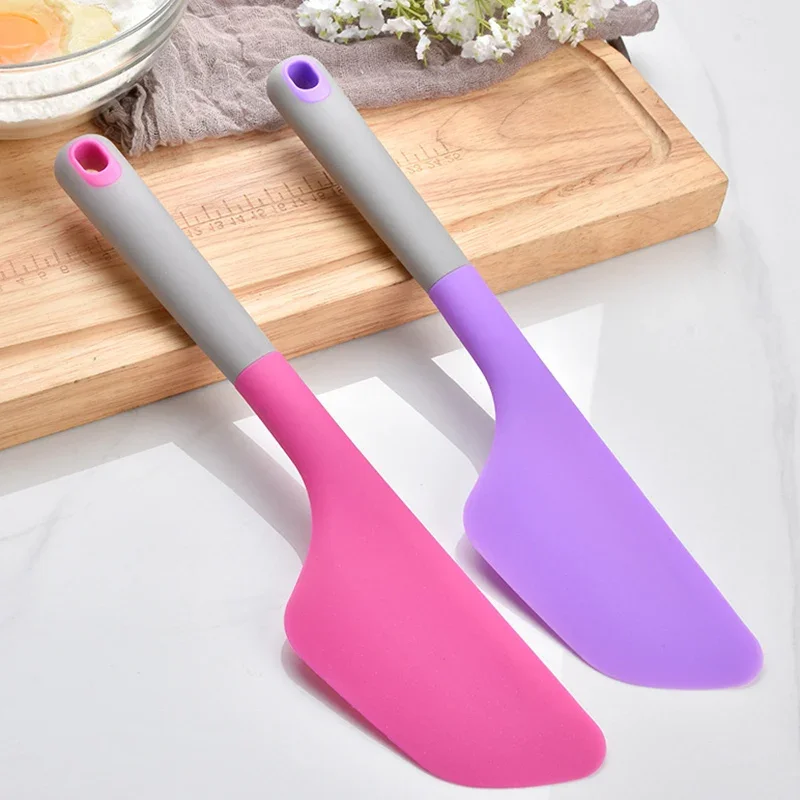 Extra Large Silicone Cream Baking Scraper 34cm Non-Stick Butter Spatula Smoother Spreader Heat Resistant Cookie Pastry Scraper