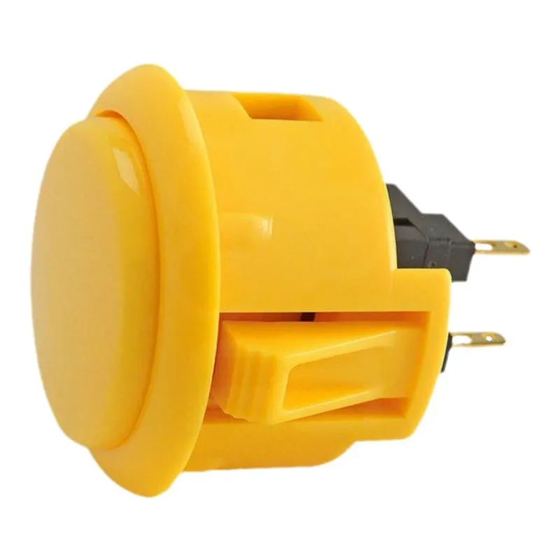 1pcs Original Sanwa Button OBSF 30 OBSF24 Arcade Push Button 24mm 30mm Switch Nintendo MAME Raspberry Pi Replacement Buttons
