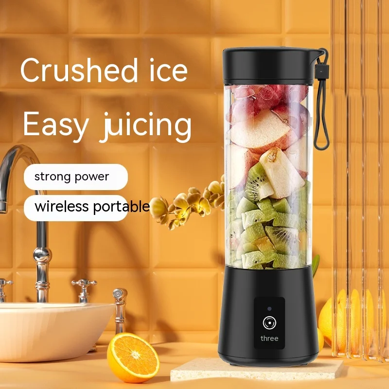 

Portable Electric Juicer Fruit Mixers 300ML Blender USB Rechargeable Smoothie Mini Blender Multifunction Machine Kitchen Tools