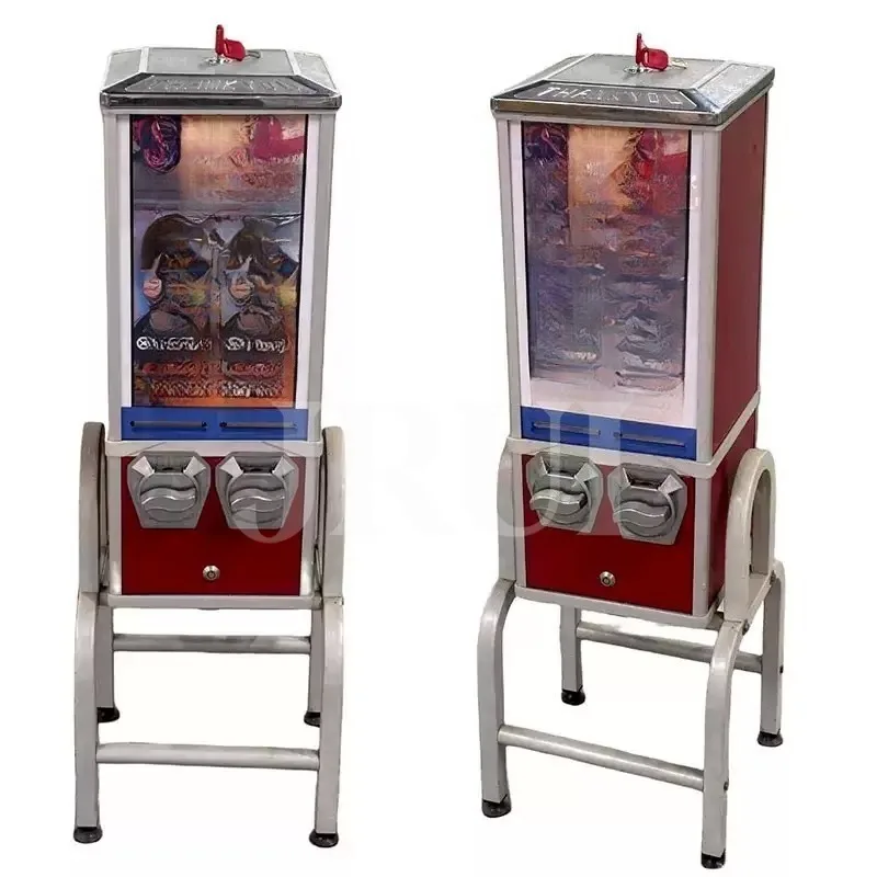 Tattoo Sticker Self Service Vending Machine Twist Card Dispenser