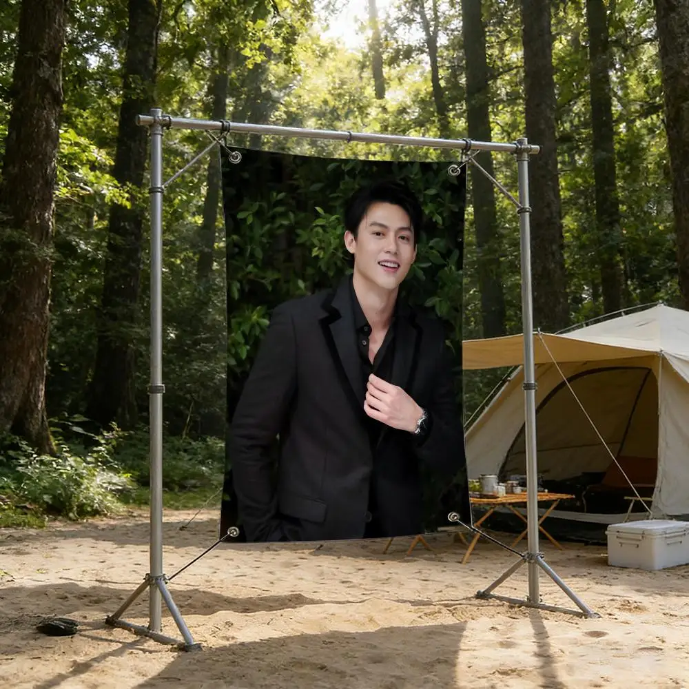 Celebrity J-James Jirayu Flags Homey Indoor Flag 4 Metal Grommets, Anti-Wrinkle & Waterproof Design
