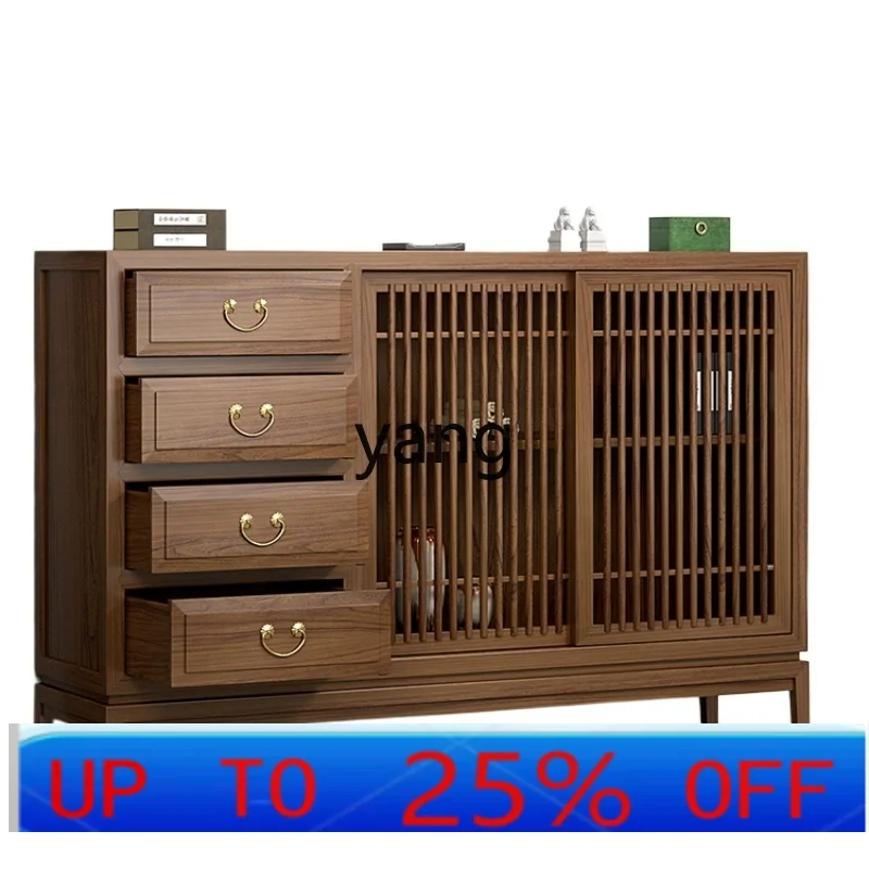 

LMM solid wood simple wall-to-wall low cabinet wall-to-wall cabinet solid wood locker