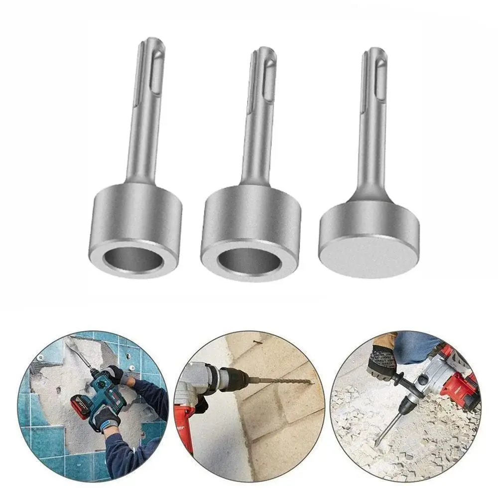 

19/21/35mm Ground Rod Driver Durable Ground Rod Bit Socket Steel Drill Bit Driver Practical Tool Rotary Hammer Drill
