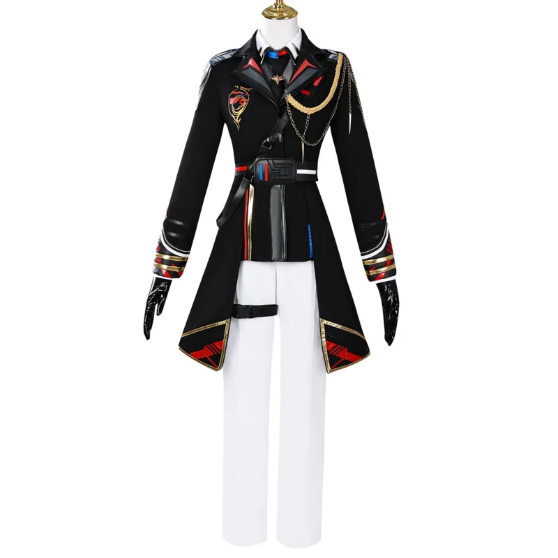 Love and Deepspace Caleb Costume Cosplay Colonnello Uniforme femminile Eroine Halloween Party Donna Carnevale Outfit