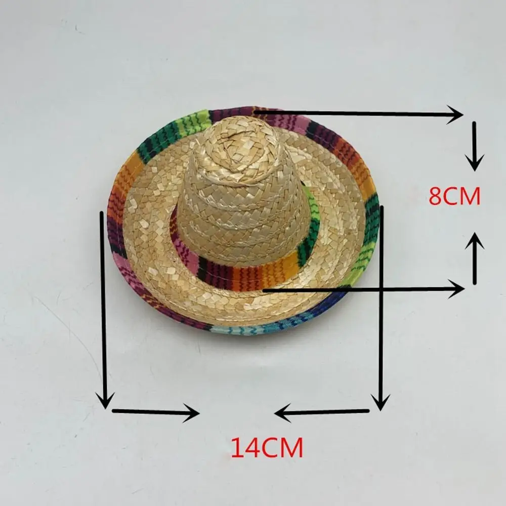 Sunscreen Mexican Beach Hat New 14cm/22cm/35cm/43cm Unisex Sun Protection Hat Carnival Sharp Hat Men Women Outdoor