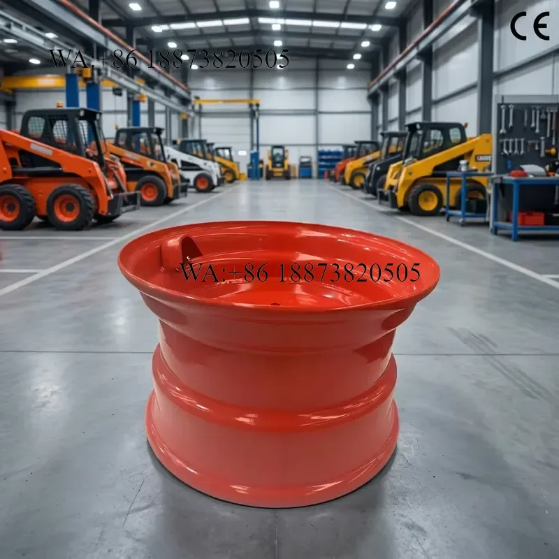 Customize 16.5 Inch Steel Wheel Rims 16.5x9.75 Otr Rims 9.75x16.5 Wheel Skid Steer Engineering Loader Rim for 12-16.5
