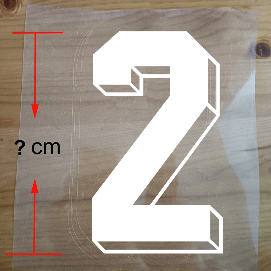 Custom 3D Number Football Basketball Transfer Number Iron on Sticker For Kids Adults Set Sport Patches For Clothes DIY Applique