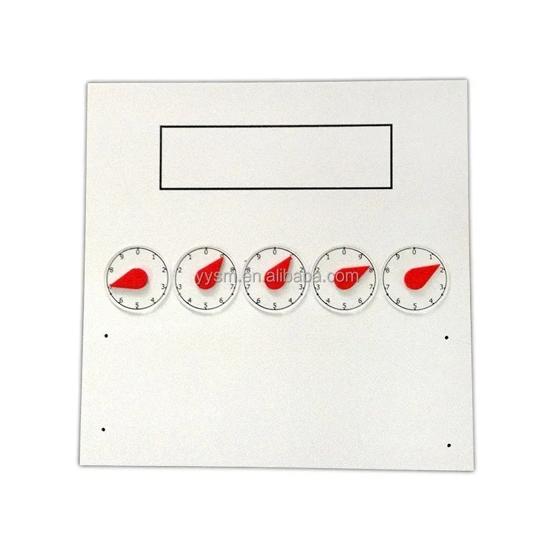 Manipulative electric meter model educational equipment electric meter model set