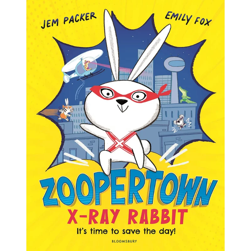 Zoopertown XRay Rabbit Packer Jem Bloomsbury UK 9781408898338 Book