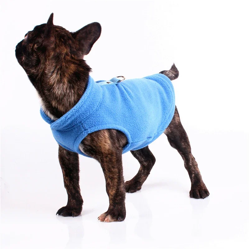 Hundebekleidung, Wolljacken, Chihuahua-Kleidung & Zubehör, Kostüme für Hunde, Bulldoggen, Haus & Garten, Frankreich, Wärmeweste für Welpen – Detail 6