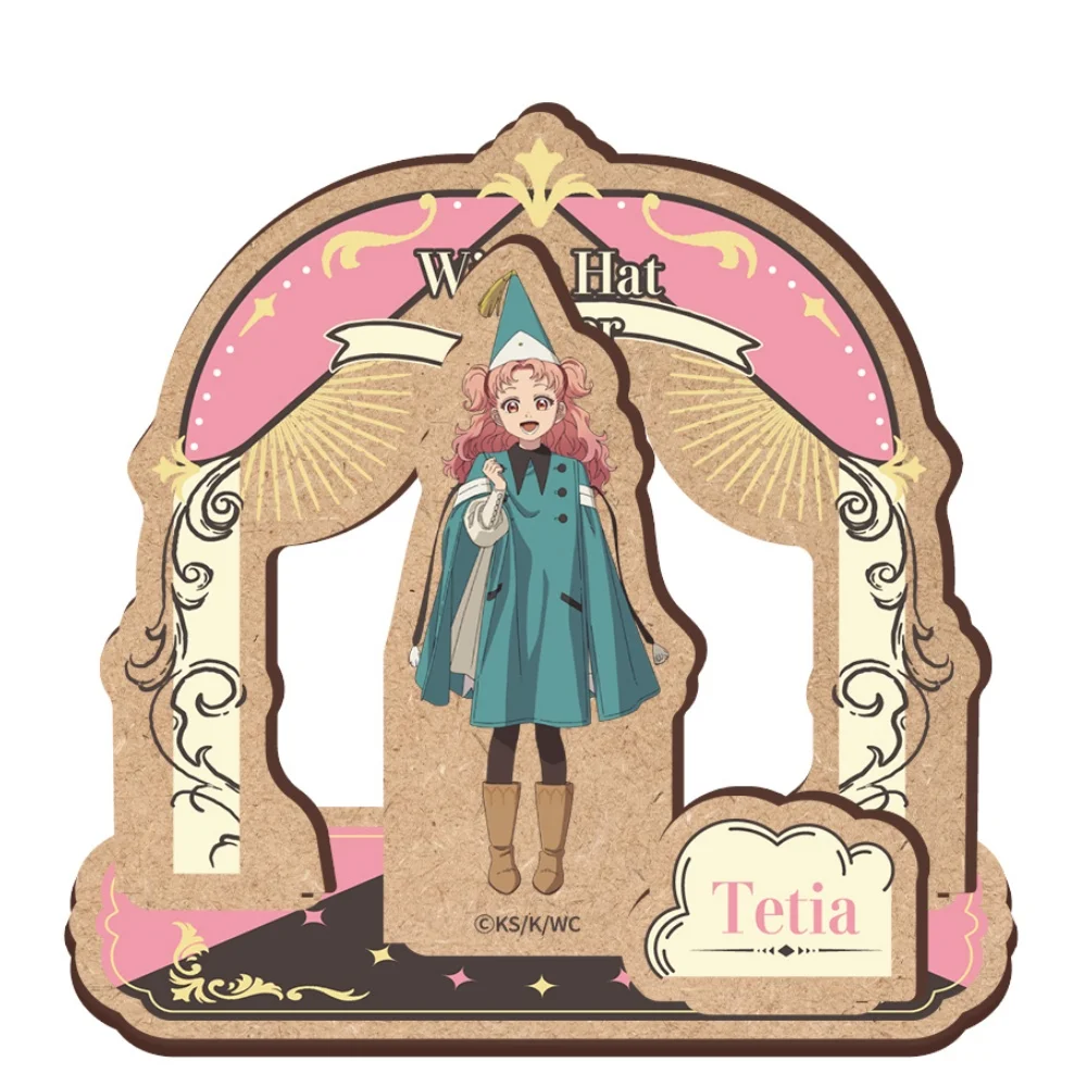 Anime Witch Hat Atelier 15cm Multi Plug Acrylic Stand Coc Qif Xmas Gift Wood Side Shelf Fantasy Anime Decor Keychain - view 6